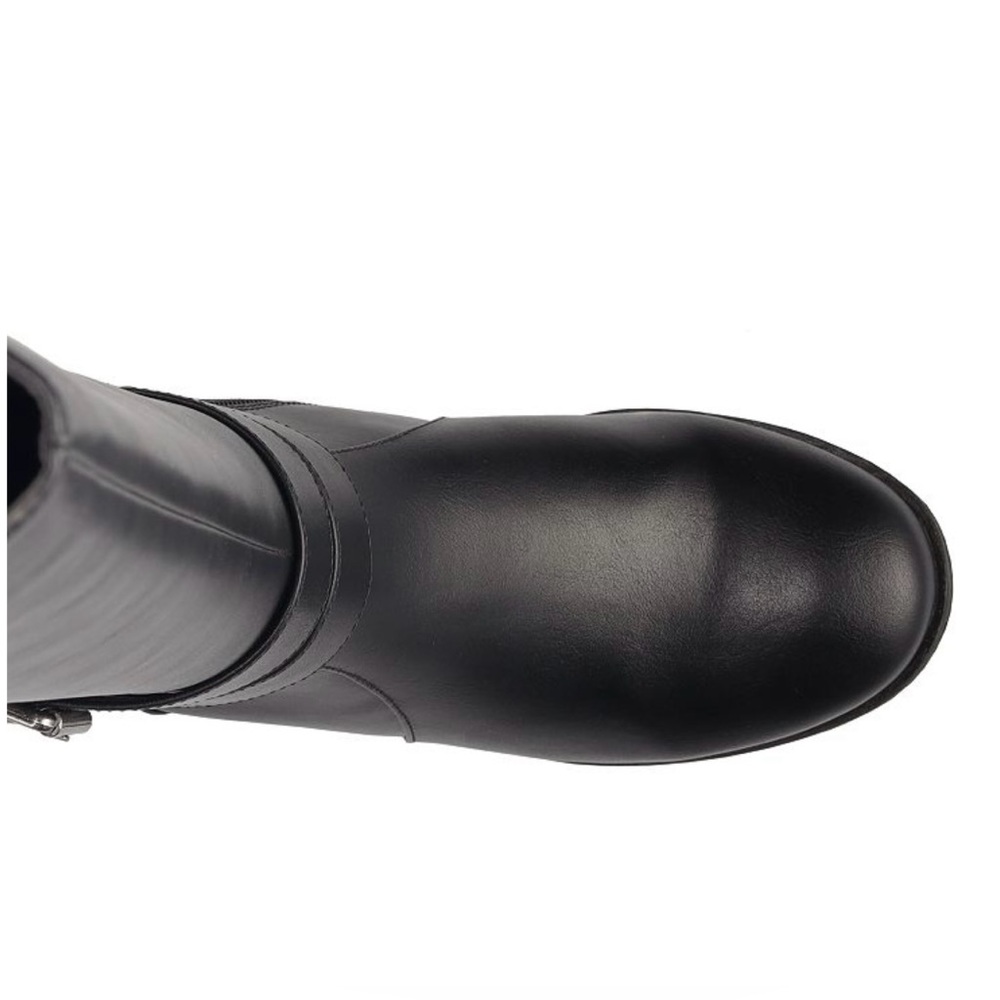 NWT #8 Croft & Barrow Pose Women's Ortholite ECO Black Riding Boots Size 10 - Picture 5 of 10